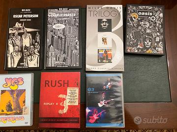 Lotto Cofanetti CD e DVD Vintage Jazz Rock Prog
