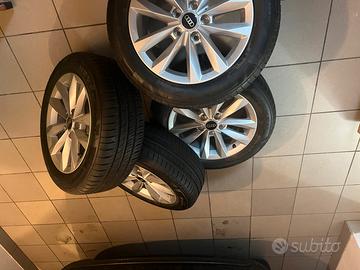 Cerchi Audi con gomme 205/55 R 16