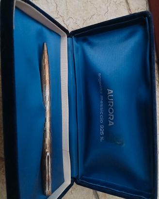 Penna a sfera in argento da collezione - Aurora