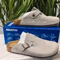 Birkenstock Boston Suede Beige 41 Nuove
