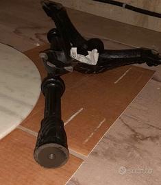 Colonna in ghisa (per tavolino rotondo a imperia