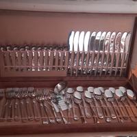 servizio di posate da 12 in acciaio inox 