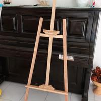 Cavalletto per pittura in legno