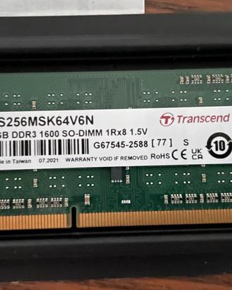Ram DDR3 SO-DIMM