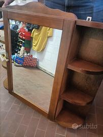 mobiletto specchiera contenitore