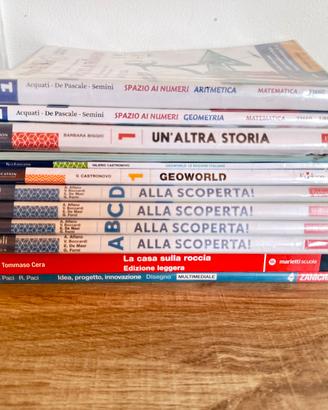 Libri scolastici medie