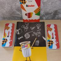  Portacolori  + Quaderno + Colori 