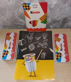  Portacolori  + Quaderno + Colori 