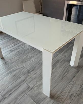 Tavolo da soggiorno calligaris 140/190 x80