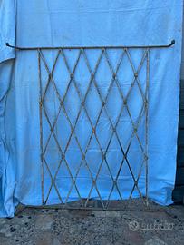 grata d'epoca in ferro forgiato