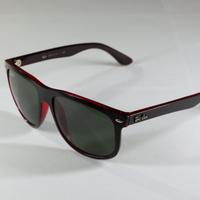 Ray-Ban BOYFRIEND occhiale sole uomo rosso nero