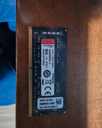 Sodimm Kingston Hiperx ddr4 16gb 3200 Mhz