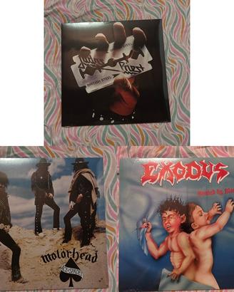 Lotto da 11 Vinili hard rock/ metal NUOVI