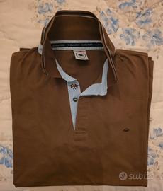 Polo uomo Il Granchio XXL marrone
