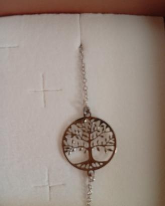 bracciale argento albero della vita.