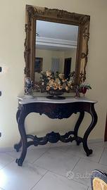 Consolle con specchio