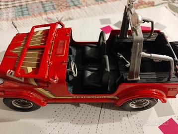 modellino jeep Burago