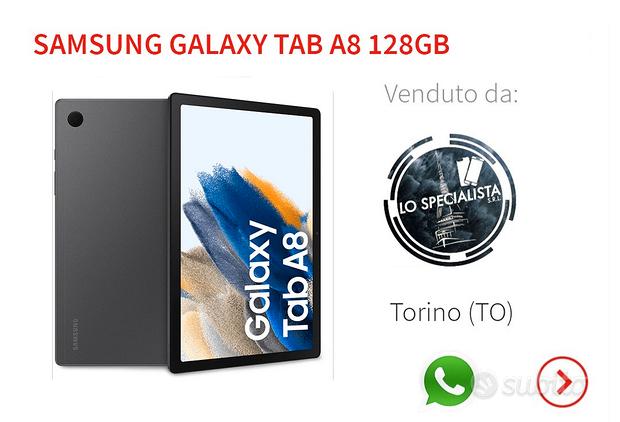SAMSUNG GALAXY TAB A8 128GB | aperti 7 su 7
 in vendita a Torino