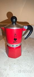 Bialetti Caffettiera Moka Express Rossa in allumin