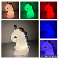 Lampada notturna unicorno - multicolore, USB