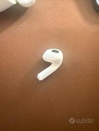 AirPods 3 – auricolare destro + custodia