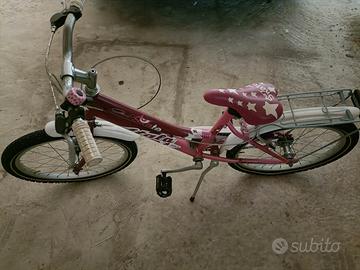 2 biciclette da bambina in buone condizioni 