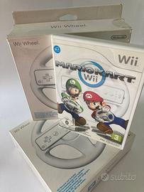 WII MARIO KART + 2 VOLANTI