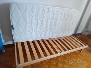 Rete e materasso DOIMO singoli fuori misura .