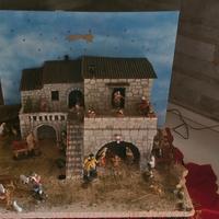 Presepe in polistirolo