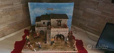 Presepe in polistirolo