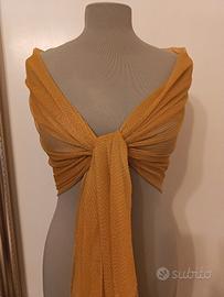 stola elegante colore oro 