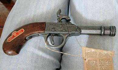 PISTOLA LONDON SPAGNOLA A PIETRA  FOCAIA