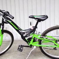 MTB 24"" da ragazzi ammortizzata full