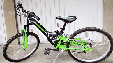 MTB 24"" da ragazzi ammortizzata full