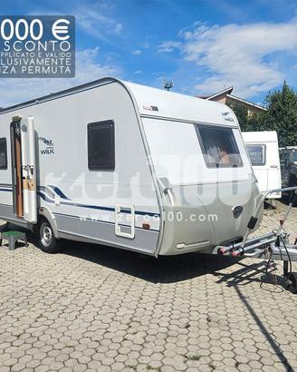 Caravan roulotte 4 posti Wilk S3 HTD 450