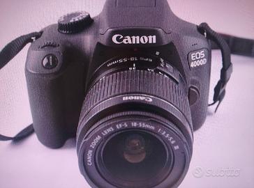 canon eos 4000d fotocamera digitale 18 megapixel