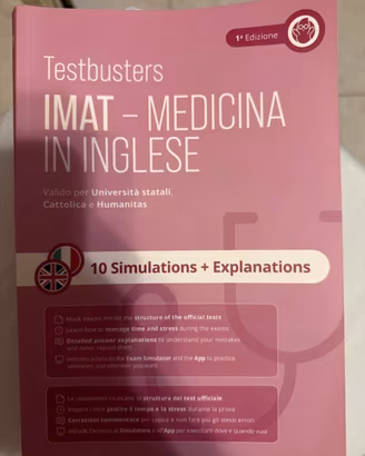 Libri Testbusters esercitazione Imat