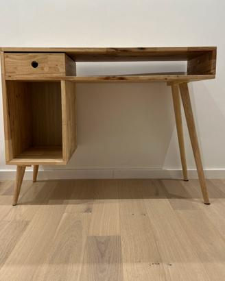 Scrivania/Console legno chiaro stile scandinavo