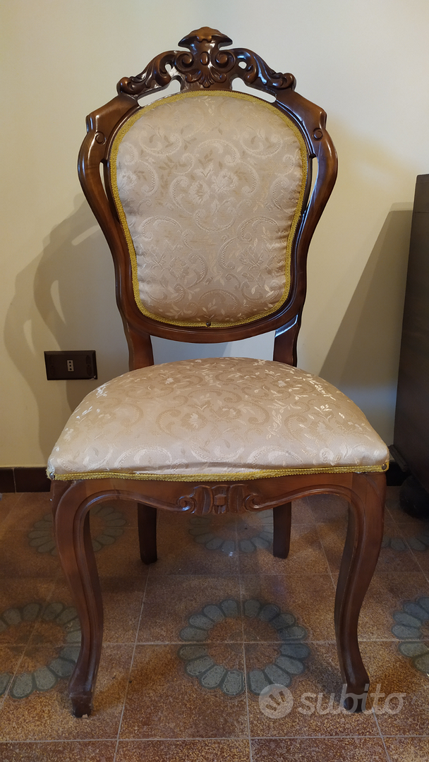 Foglia Oro Sedie Stile Barocco Economiche Barocco Veneziano Sedia