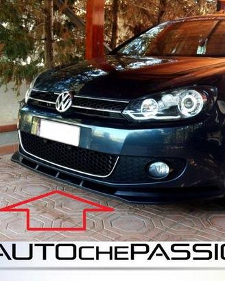 Splitter Spoiler anteriore per VW Golf VI Per tutt