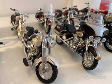 Collezione Harley Davidson in scala
