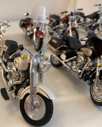 Collezione Harley Davidson in scala