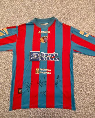 Maglia Calcio Catania 2008/2009 Legea autografata