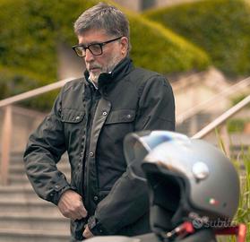 GIACCA TESUTO MOTO SCOOTER OJ MUST PROTEZIONI NERO