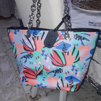 Borsa fiori Trussardi jeans nuova con cartellino