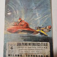 rivista gran premio motonautica 1953 idroscalo