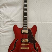 IBANEZ AS93FM-TCD Trasp. Cherry Red semiacustica