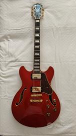 IBANEZ AS93FM-TCD Trasp. Cherry Red semiacustica