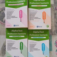 Alpha test professioni sanitarie, kit 4 libri