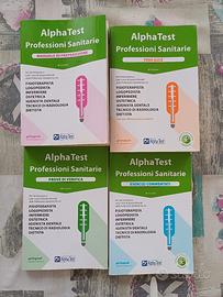 Alpha test professioni sanitarie, kit 4 libri